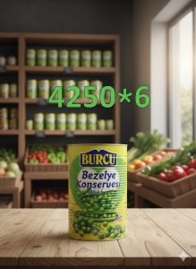 بازلاء بورجو ٤٢٥٠ غم في ٦