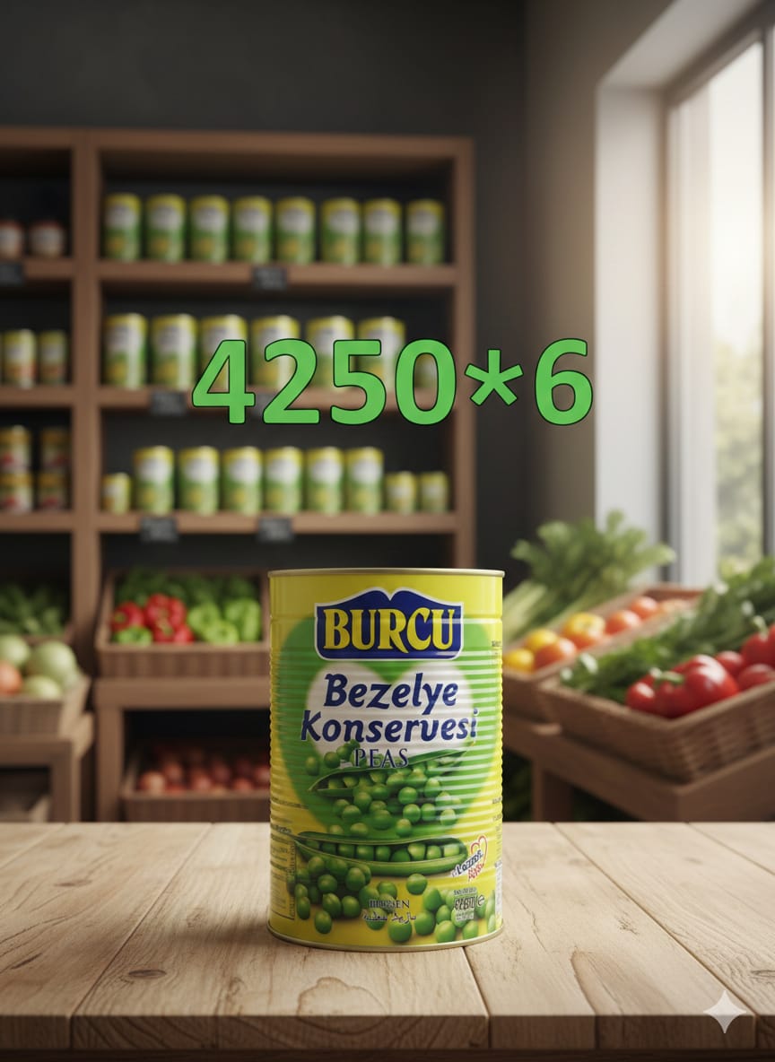 بازلاء بورجو 4250 غم 6x